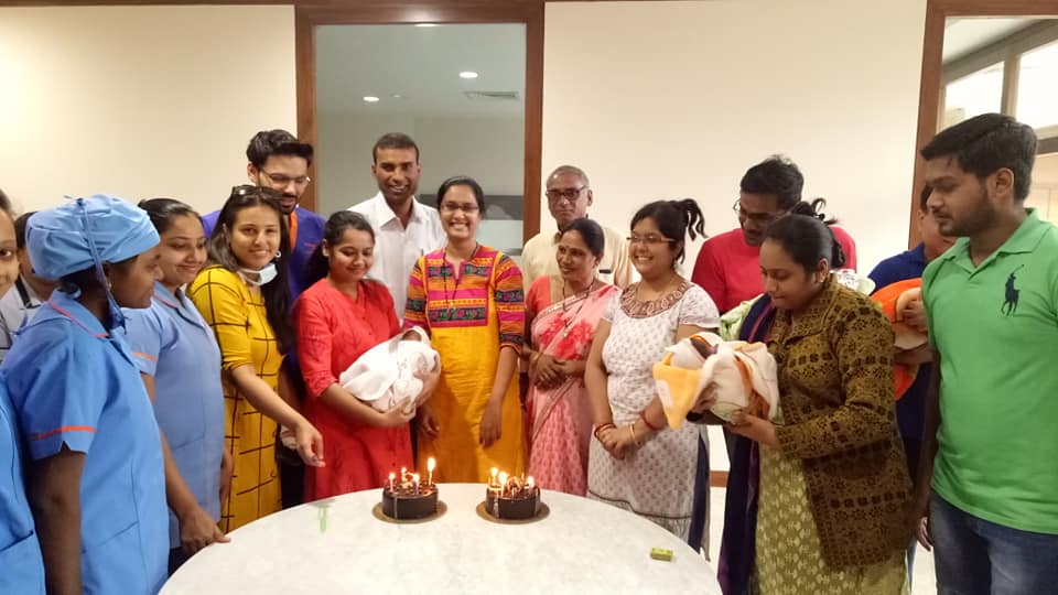 Dr. Biraj and team NICU akanksha is celebrating discharge of a baby boy  Delivered at 5.5 months, stayed on ventilator for more than 1 months and oxygen support for more than 2 months..  Finally discharged at 1.86 kg weight after 93 days of hospital stay...  We are thankful to God and parents for keeping faith on us..